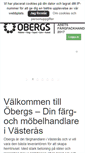 Mobile Screenshot of obergs.nu